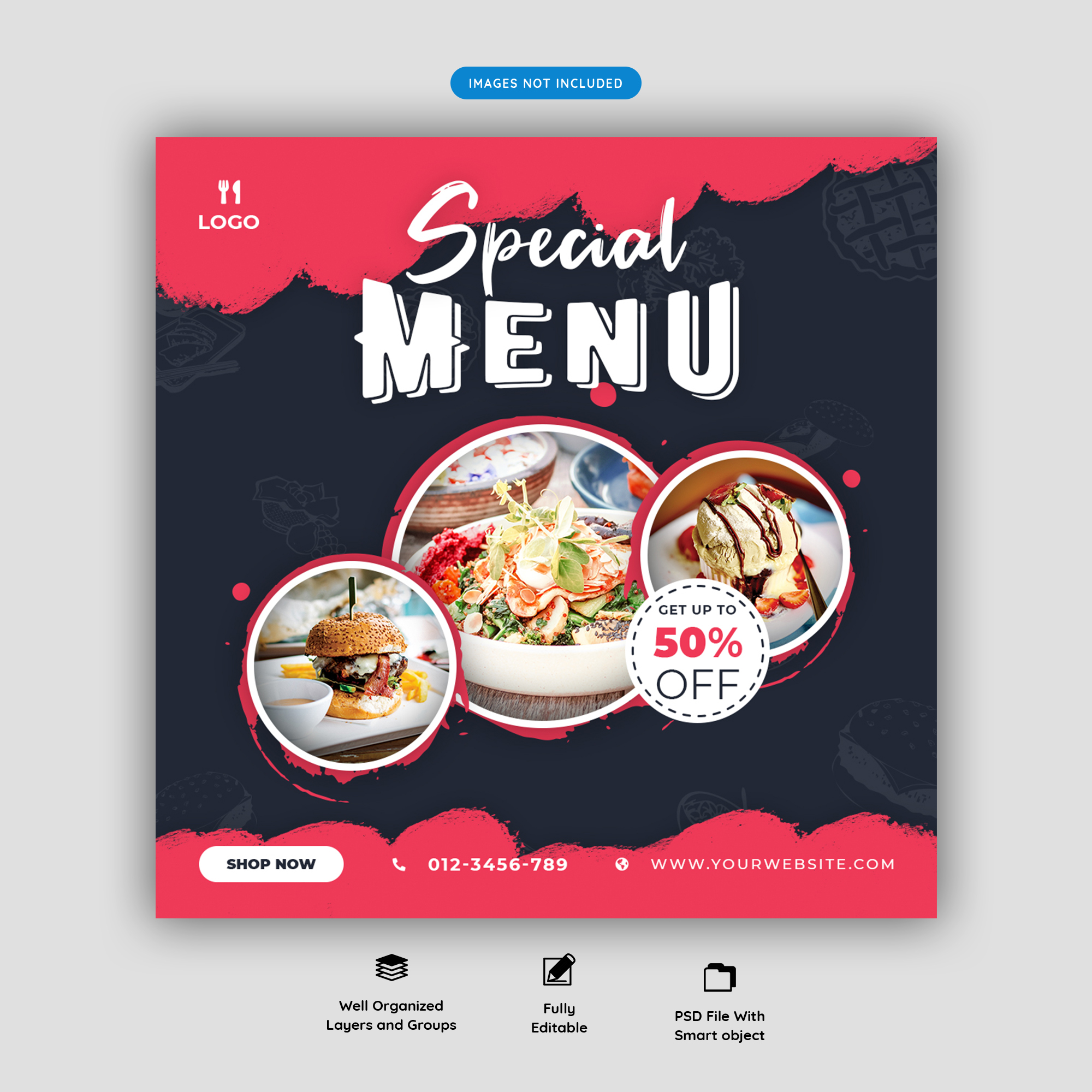 Minimalist Branding Layout